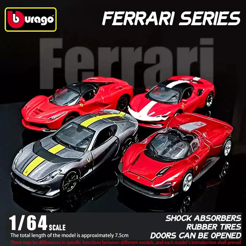1:64 Diecast Car Model – Metal Collectible with Lights & Sound