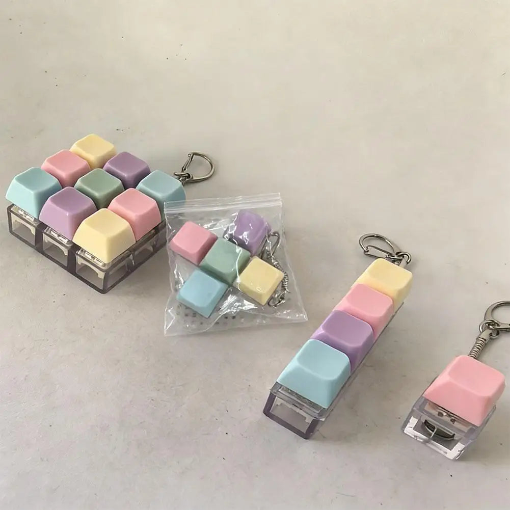 Keyboard Fidget Keychain
