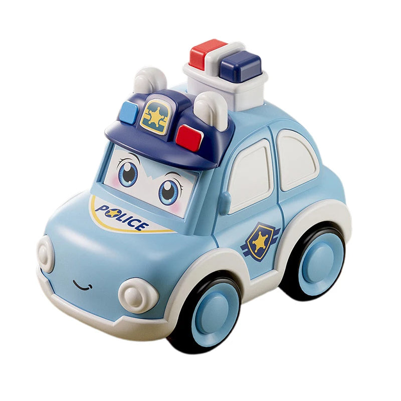 Press and Go Toy Cars for Toddlers – Mini Emergency Vehicles
