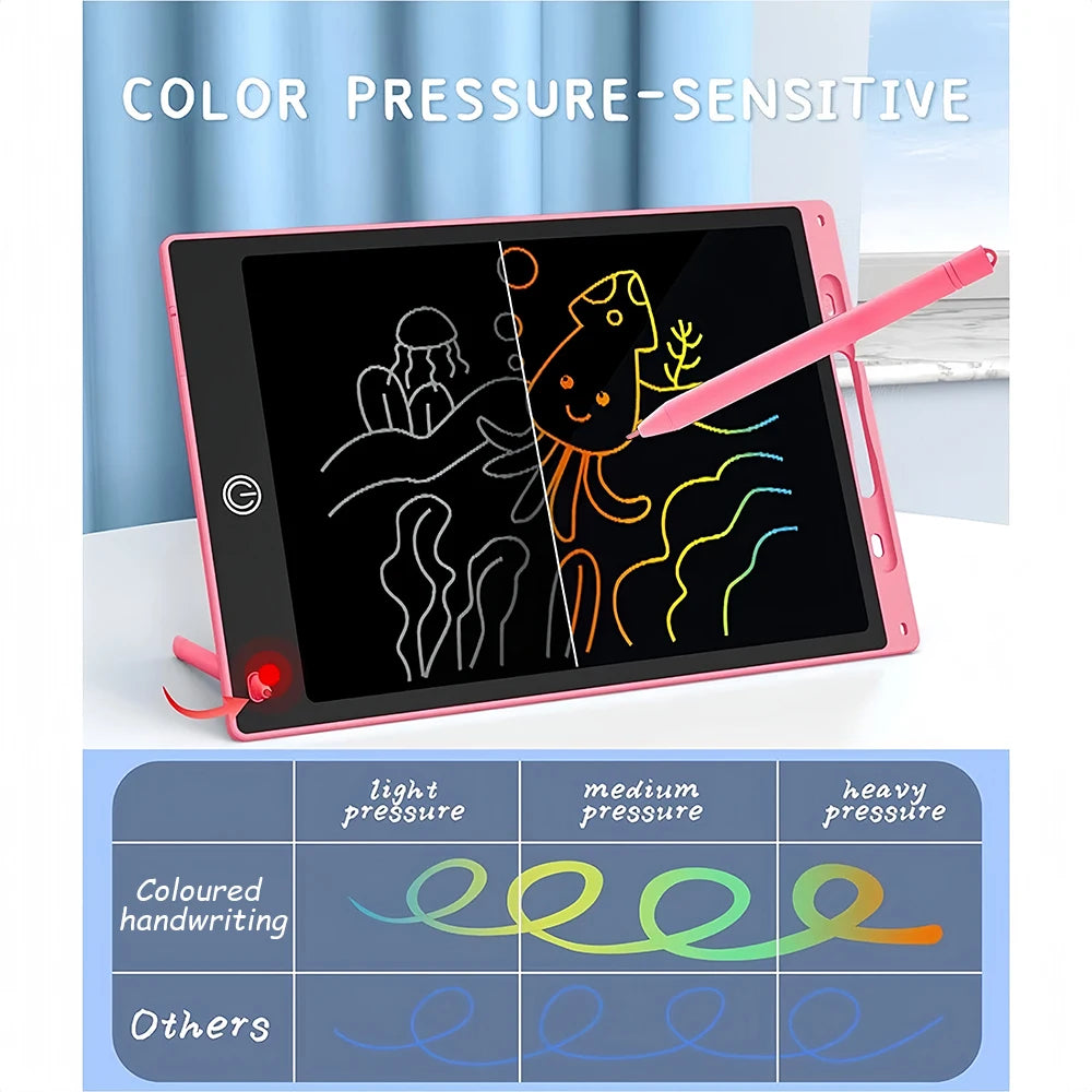 LCD Writing Tablet for Kids – Reusable Drawing & Doodle Board