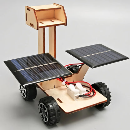 Solar Car Model Kit – DIY Wooden Science & Education Project