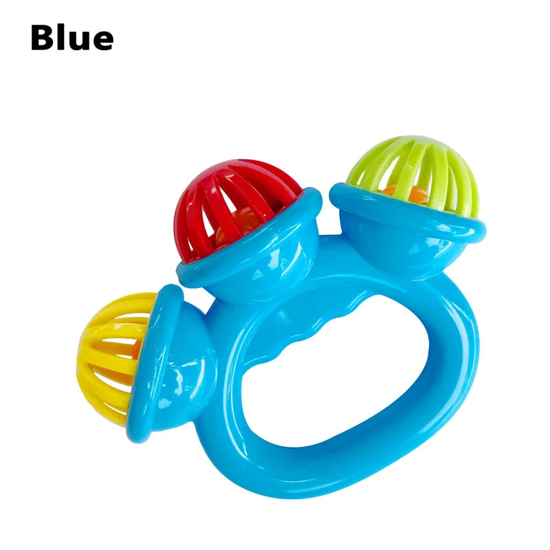Baby Rattle Toy – Grasping Sensory Bell for Infants