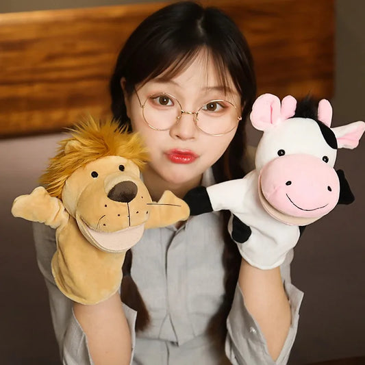 Hand Puppet – Plush Cartoon Toy for Kids and Family Play