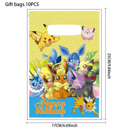 Cartoon Birthday Party Supplies – Tableware & Decorations Set
