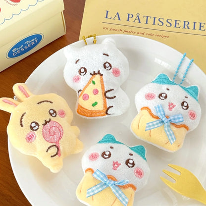 Cute Cartoon Plush Keychain Pendant – Soft Backpack Decoration
