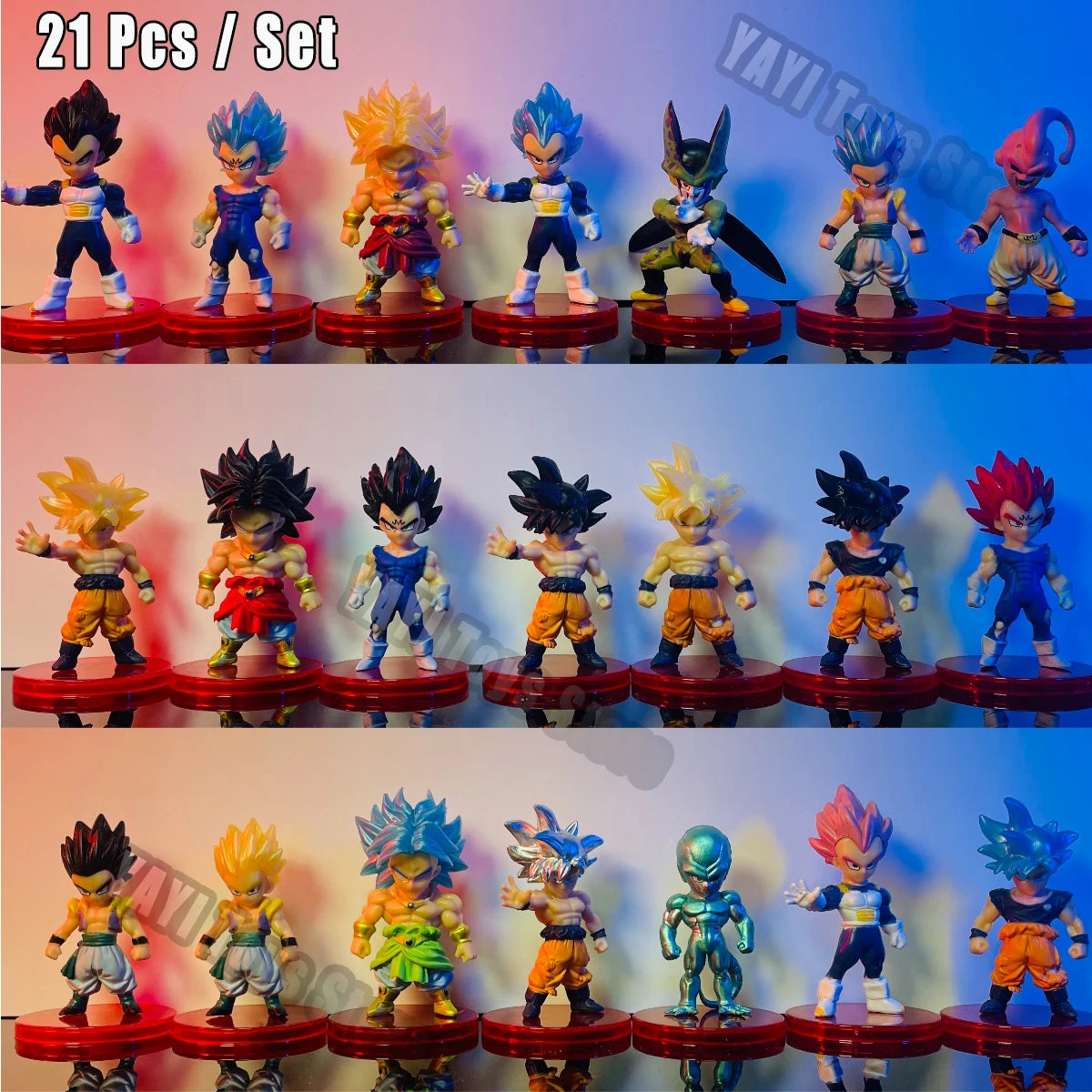 Anime Figure Set – PVC Multi Character Collectible Models