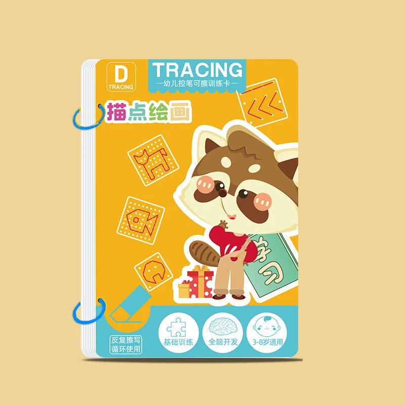Tracing Workbook – Toddler Pen Control Writing & Drawing Practice Book