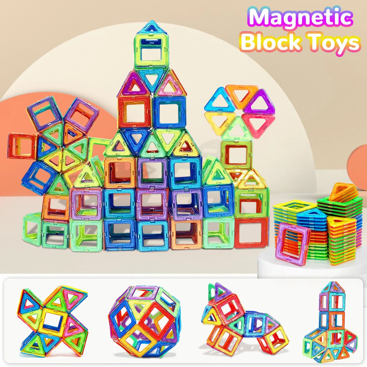 Magnetic Building Blocks for Kids – STEM Construction Toy