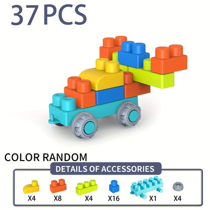 Soft Building Blocks – Large Educational Construction Toy for Kids