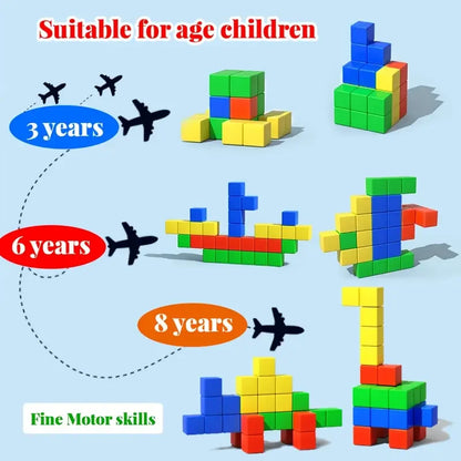 Magnetic Building Blocks – Creative STEM Toy for Kids