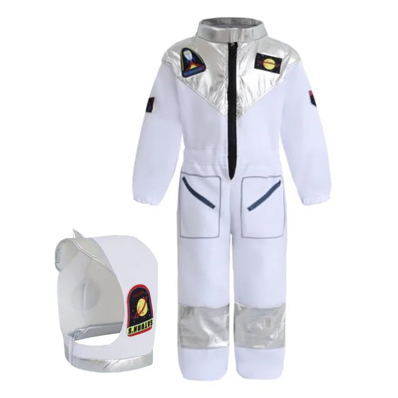 Kids Astronaut Costume Space Suit Set – Halloween Dress Up