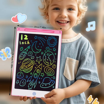 LCD Writing Tablet for Kids – Reusable Drawing & Doodle Board