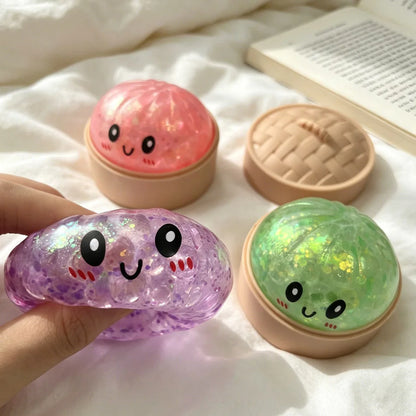 Dumpling Squishy Fidget Toy