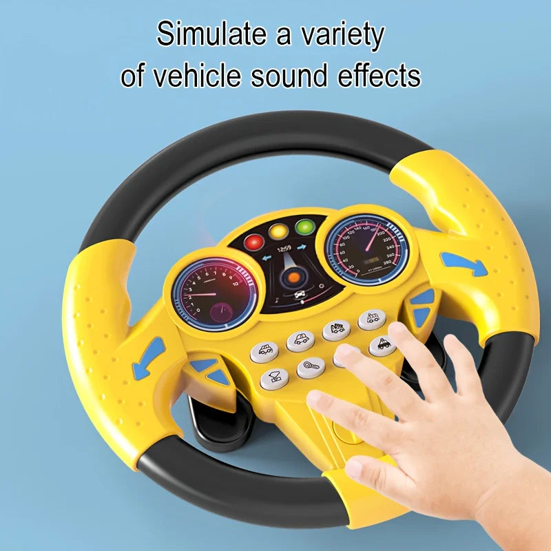 Toy Steering Wheel for Kids Pretend Driving Play Toy