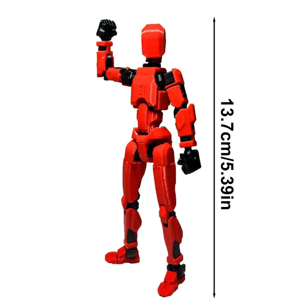 Multi-Jointed Robot Action Figure – Movable Poseable Model