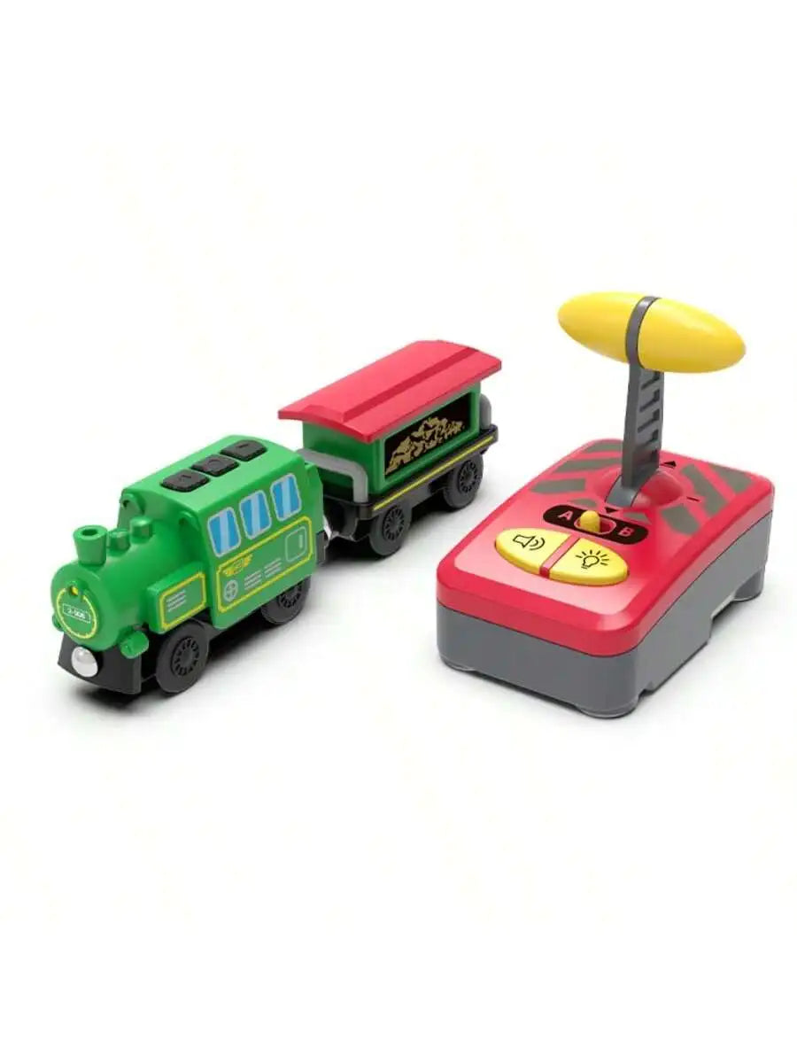 Magnetic Slot Car for Wooden Train Tracks Diecast Railway Toy