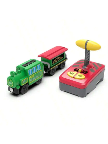 Magnetic Slot Car for Wooden Train Tracks Diecast Railway Toy