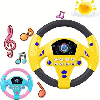 Toy Steering Wheel for Kids Pretend Driving Play Toy