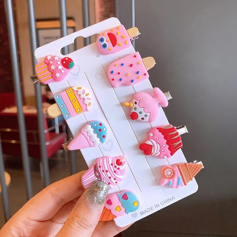 Girls Unicorn Hair Clips