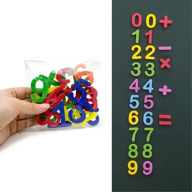 Magnetic Alphabet Letters for Toddlers – EVA Learning & Spelling Set