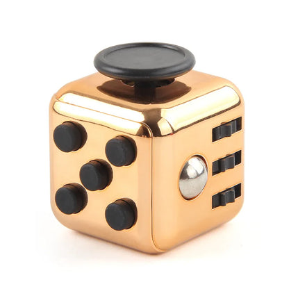 Fidget Dice – Solid Color Decompression Fingertip Anti-Stress Toy
