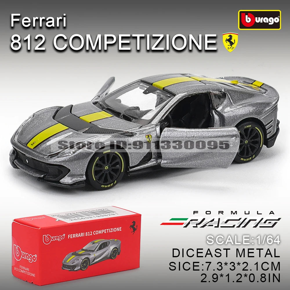 1/64 Diecast Car Model – Detailed Alloy Collectible for Display