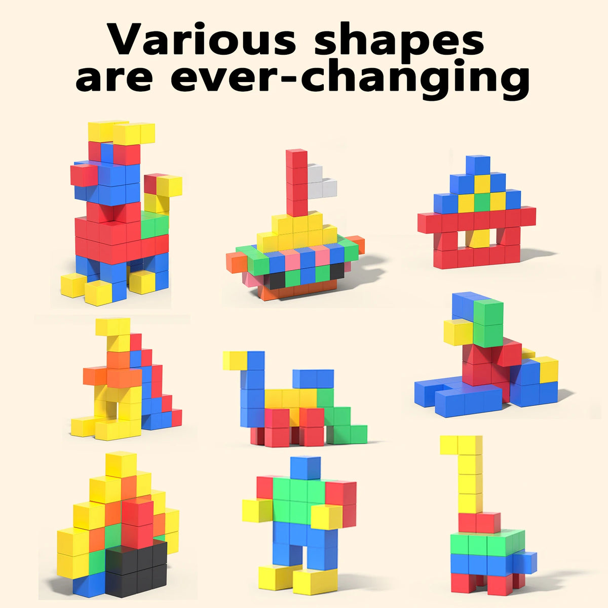 Magnetic Building Blocks – Creative STEM Toy for Kids