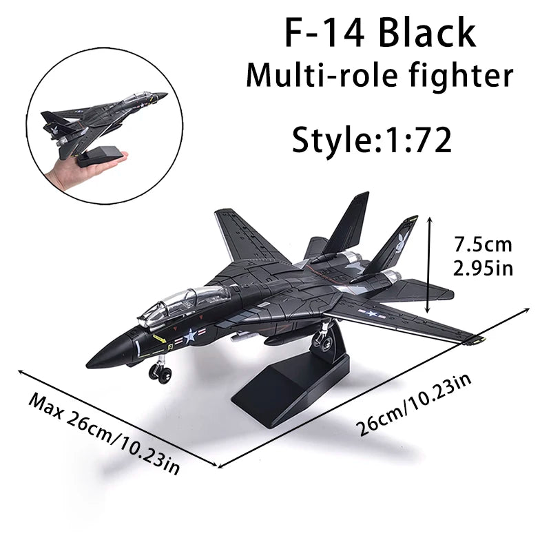 DIY Military Aircraft Model Building Kit – 1:72 Scale