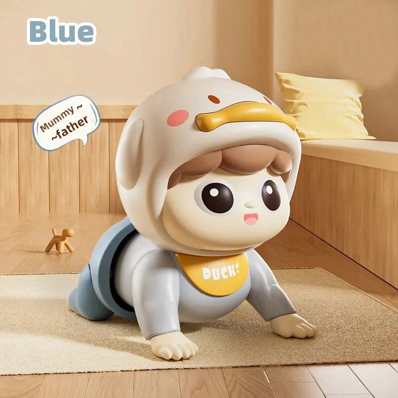 Crawling Baby Toy with Music for Early Movement and Learning