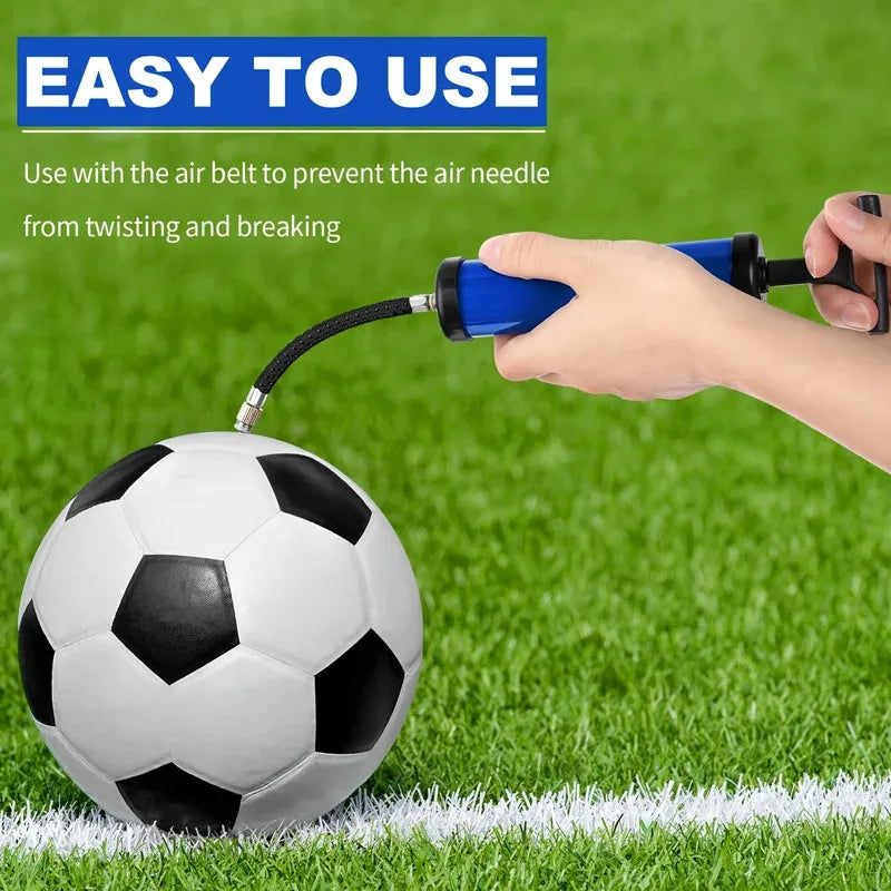 Ball Pump, Portable Sports Ball Inflator with Needle & Nozzle
