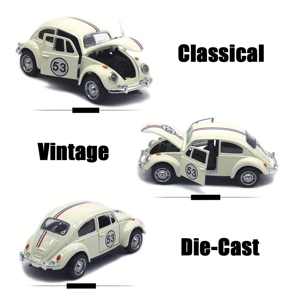 1:32 Diecast Car Model – Metal Pull Back Racing Collectible