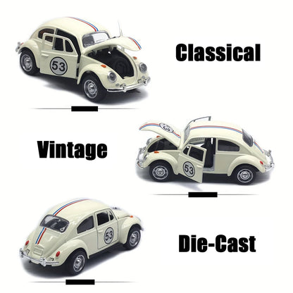 1:32 Diecast Car Model – Metal Pull Back Racing Collectible