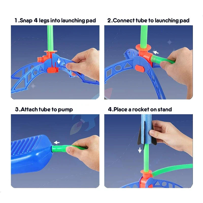 Kids Rocket Launcher Toy