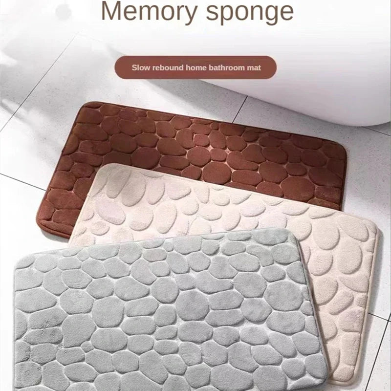 Non Slip Bathroom Mat – Absorbent Quick Drying Bath Floor Mat