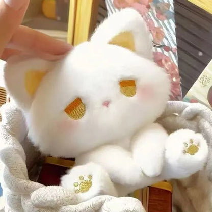 1PCS Birthday Christmas Gift Soft Animal Plush Doll 15cm Cute Emo Bear Toy Dumb Plush Toy Cat Doll Cloth Doll Toys For Kids Gift