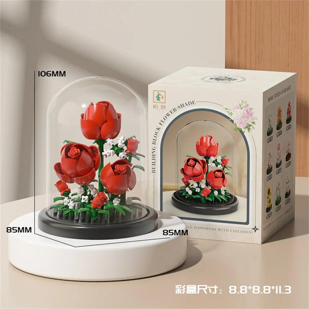 Flower Building Blocks – Bonsai Bouquet Micro Building Set