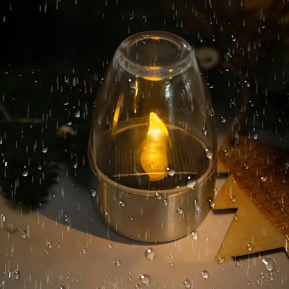 Solar Flameless Candle Light for Outdoor Garden and Party Decor