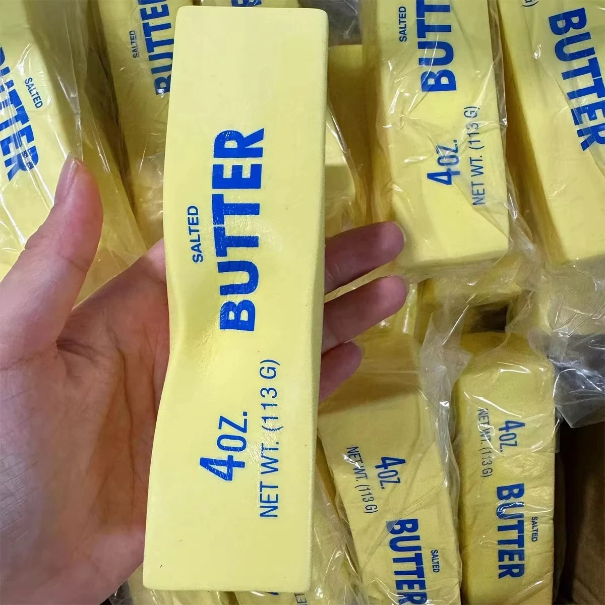 Butter Stick Fidget Toy Soft PU Squeeze Stress Relief Toy