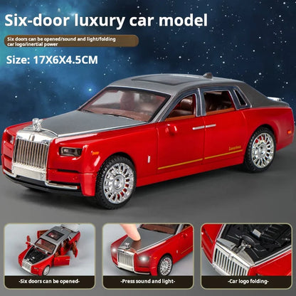 Simulation Rolls-Royce Phantom Model Car Model Ornaments Luxury Car Sedan Toy Car Collection