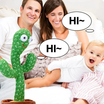 Dancing Cactus Toy – Talking Singing Interactive Plush