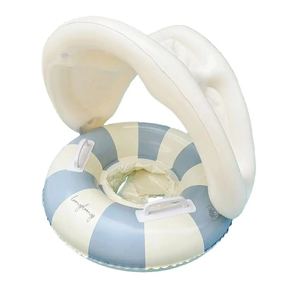 Baby Pool Float with Canopy for Infants & Toddlers