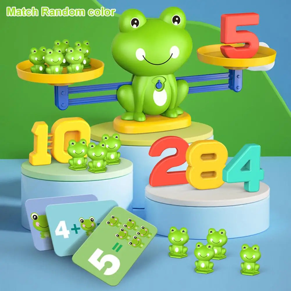 Frog Balance Math Toy – Educational Addition & Subtraction Game