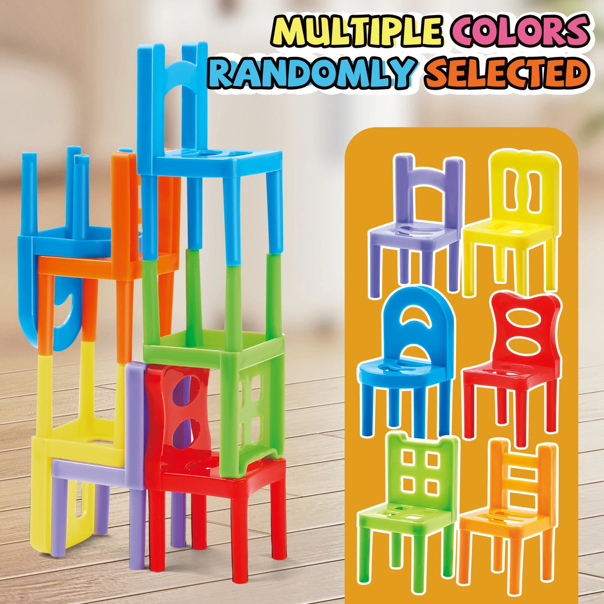 Chair Stacking Toy Set