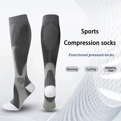 Brothock Medical Sport Compression Socks Men And Women 20-30mmhg Run Nurse Socks for Varicose Veins Running Cycling Travel Socks