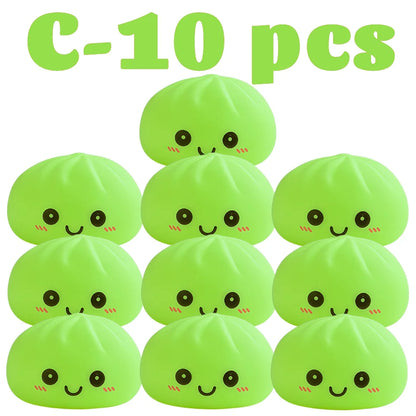 Dumpling Night Light LED Desktop Lamp Cute Glowing Décor