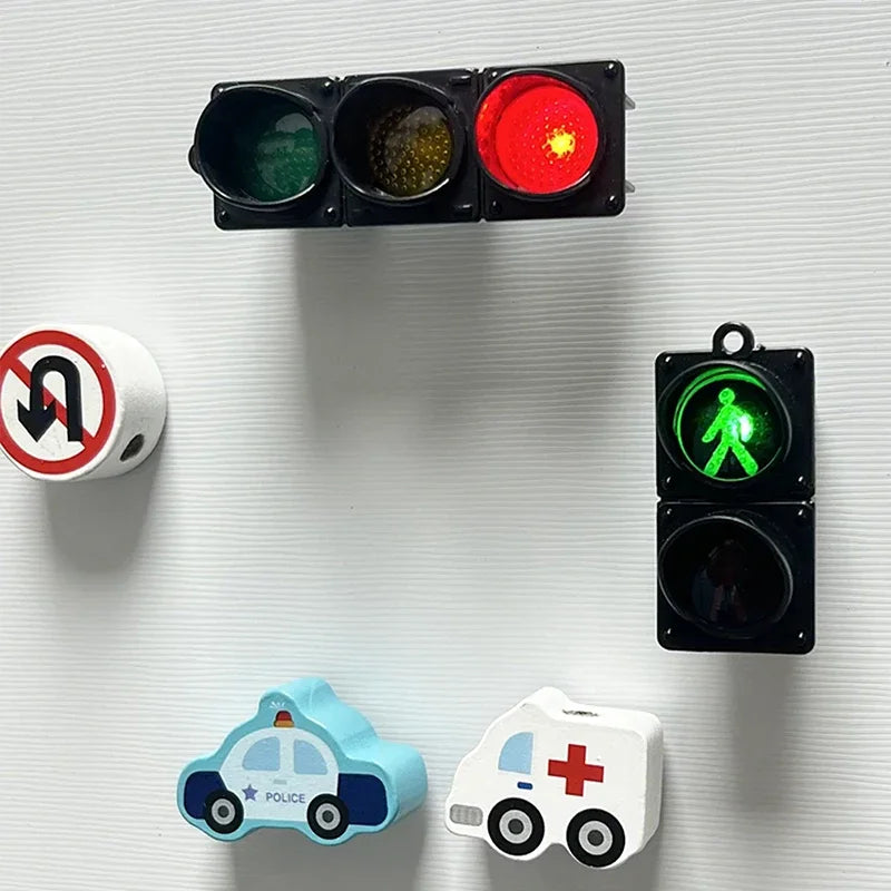 Traffic Light Fridge Magne