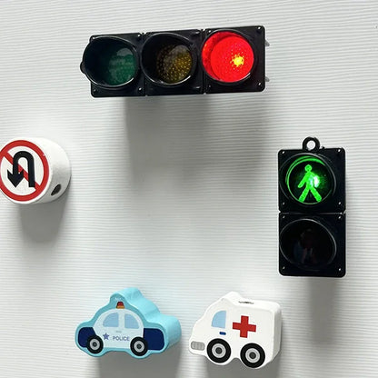 Traffic Light Fridge Magne