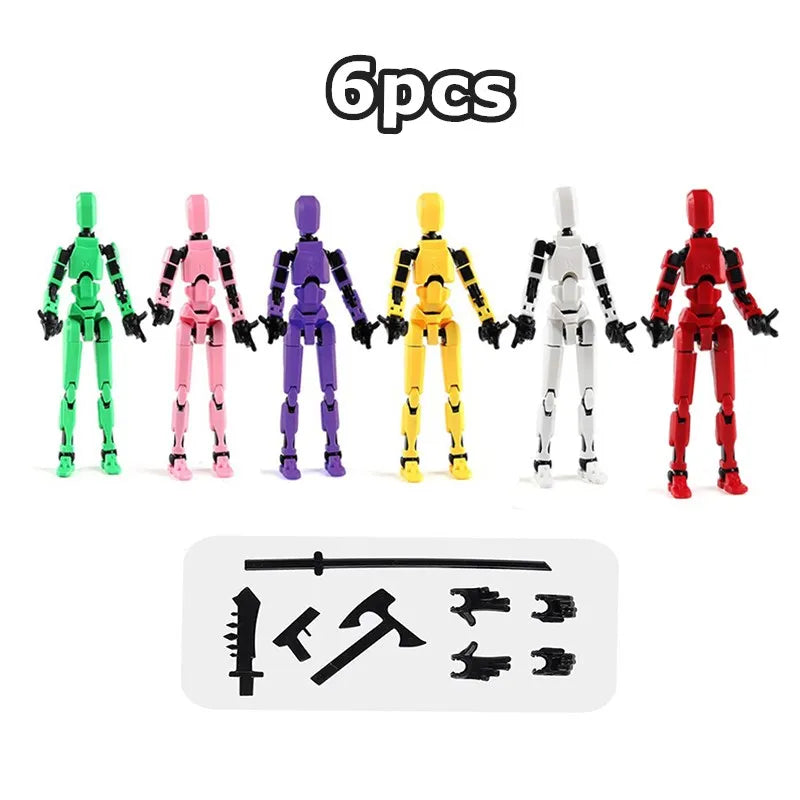 Multi-Jointed Robot Action Figure – Movable Poseable Model