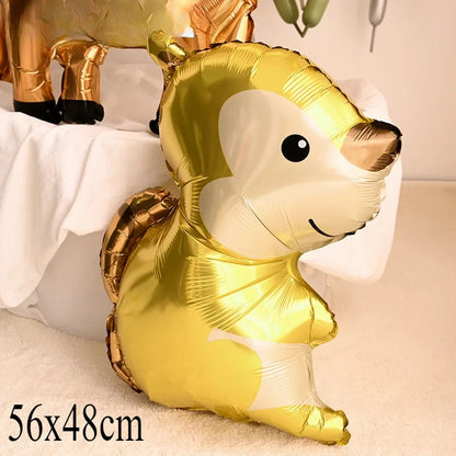 Deer Foil Balloon for Jungle Safari Birthday Party Decoration