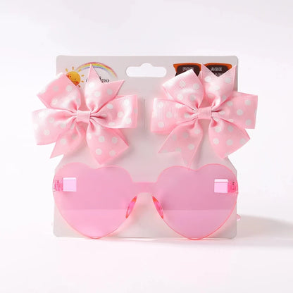Girls Hair Bow Clips